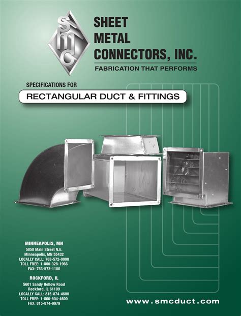 sheet metal connectors minneapolis minnesota|rectangular sheet metal duct pricing.